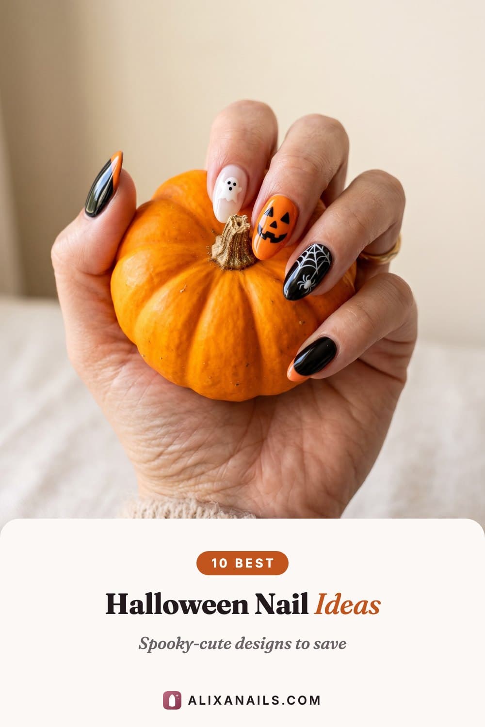 10 Best Halloween Nail Ideas — spooky-cute designs to save, alixanails.com